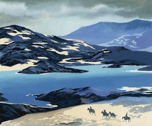Marco Polo no longo caminho para a China de Ron Embleton