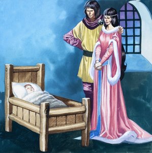 A Lenda de Gudrun: Hagen mata o Grifo de Ron Embleton