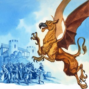 A Lenda de Gudrun: Hagen e os grifos de Ron Embleton
