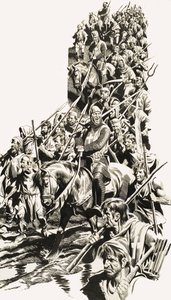 O guerreiro que mudou uma nação de Ron Embleton