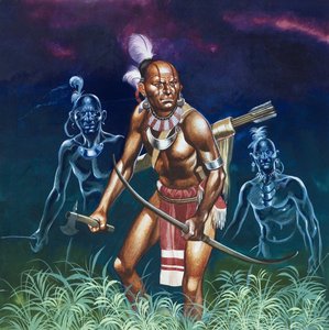Quando o homem vermelho cavalgava: Os Cherokee de Ron Embleton