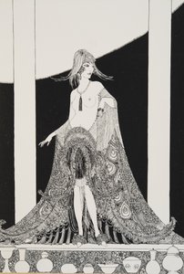 Ilustração de Rubáiyát de Omar Khayyam, 1920 de Ronald Balfour
