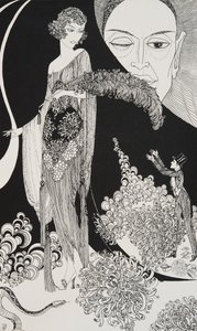 Ilustração de Rubáiyát de Omar Khayyam, 1920 de Ronald Balfour