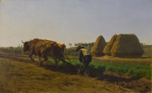 Cena de lavoura de Rosa Bonheur
