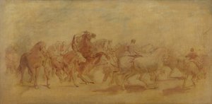 Estudo para A Feira do Cavalo de Rosa Bonheur