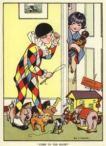 Venha para o espectáculo! (cor litho)