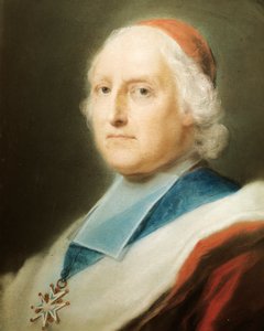 Retrato do Cardeal de Polignac, de Rosalba Carriera (1673-1757) de Rosalba Giovanna Carriera