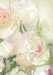 Flores cor-de-rosa cremosas de Rosana Laiz Blursbyai