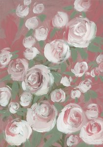 Rosas rosa claro de Rosana Laiz Blursbyai