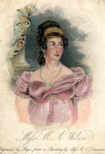 Senhorita M A Wilson, c1820-1850 de Rose Emma Drummond
