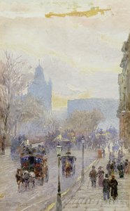 Uma rua em Londres,