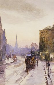 Pegar o bonde na rua Nassau, em Dublin, de Rose Maynard Barton