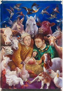 A Natividade, 2012 (óleo sobre tela)