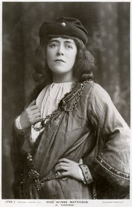 Edith Wynne Matthison, atriz britânica, c1907. de Rotary Photo