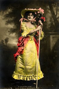 Olive Morell, atriz, 1903. de Rotary Photo