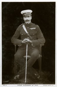 Príncipe Alexandre de Teck, c1900s. de Rotary Photo