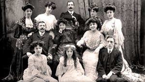 A família Lloyd, início do século XX.