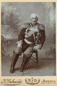 General Konstantin Pavlovich Prezhbiano 1840-1905, 1888. de Rowno . Photo studio N. Dubravski