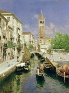Um canal veneziano