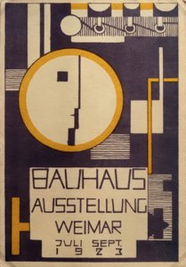 Exposição Bauhaus Weimar Julho Setembro de 1923 de Rudolf Baschant