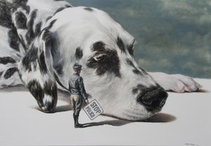 Pare o cão policial