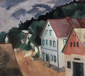 Estrada em uma vila