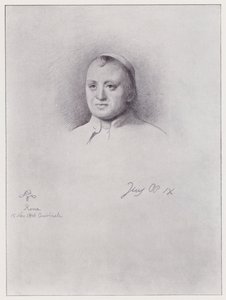 Papa Pio IX (litho) de Rudolf Lehmann