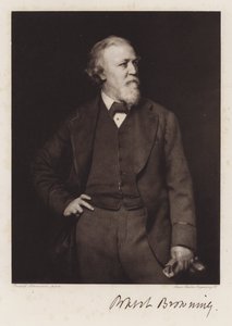Robert Browning (litho) de Rudolf Lehmann