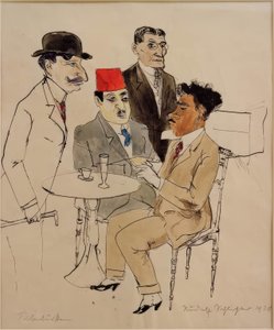 Turcos do cinema de Rudolf Schlichter