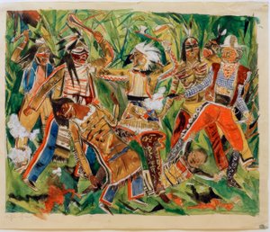 Oeste Selvagem de Rudolf Schlichter