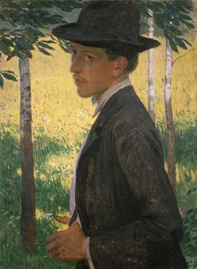 Auto-retrato, por volta de 1905 (óleo sobre tela)