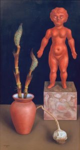 Natureza Morta com Cavalinha (e Pupa) de Rudolf Wacker