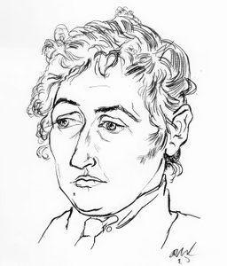 Cabeça da mulher de Rudolf Wacker