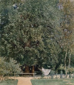 Do parque termal em Tepliz de Rudolf von Alt