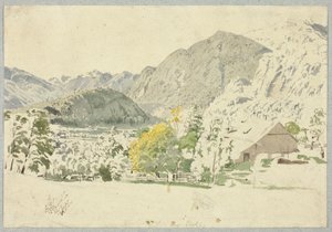 Schmolnau Perto de Ischl de Rudolf von Alt