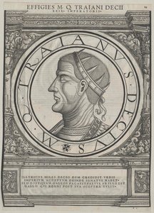 Imperador romano Décio (impressão) de Rudolph Wyssenbach