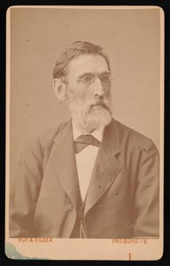 Retrato de Alexander von Frantzius 1821-1877, 1876. de Ruf and Dilger