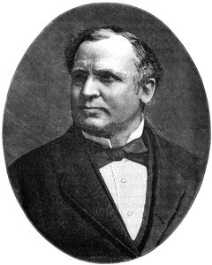 Edward Stanley, 15º Conde de Derby, estadista britânico do século XIX, 1900.