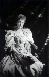 Princesa Marie Louise de Schleswig-Holstein 1872-1956, final do século XIX.