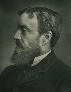 O honorável senhor Michael Edward Hicks-Beach, Baronet, c1899. de Russell and Sons