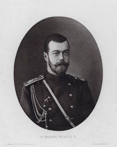 LArmee Russe: Sa Majeste Nicolas II (foto a p/b) de Russian Photographer (after)