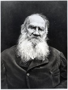 Leo Tolstoy (fotografia a preto e branco) de Russian Photographer