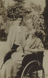 Leo Tolstoi, romancista russo de Russian Photographer