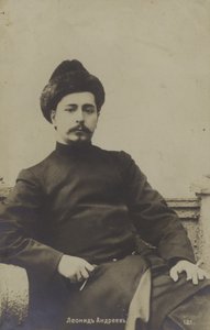 Leonid Andreyev, dramaturgo russo, romancista e escritor de contos de Russian Photographer
