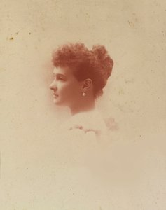 Marie Pavlovna de Russie - Grã-duquesa Maria Pavlovna da Rússia (1854-1920), Anônima . Fotografia de Gelatina de Prata de Russian Photographer