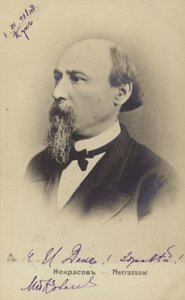Nikolay Nekrasov, poeta, escritor e crítico russo de Russian Photographer
