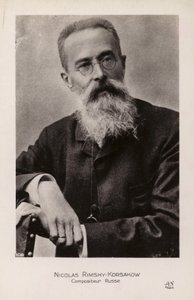 Nkolai Rimsky-Korsakov, compositor russo de Russian Photographer