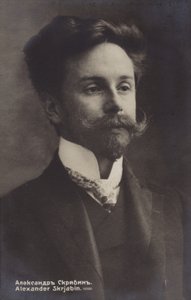Retrato de Alexander Skrjabin