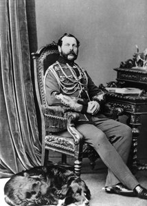 Retrato do Imperador Alexandre II da Rússia de Russian Photographer