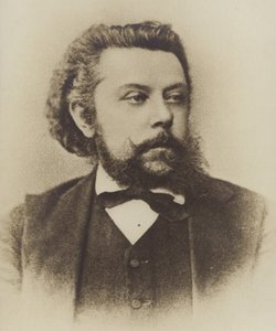 Retrato de Mussorgsky Modesto de Russian Photographer